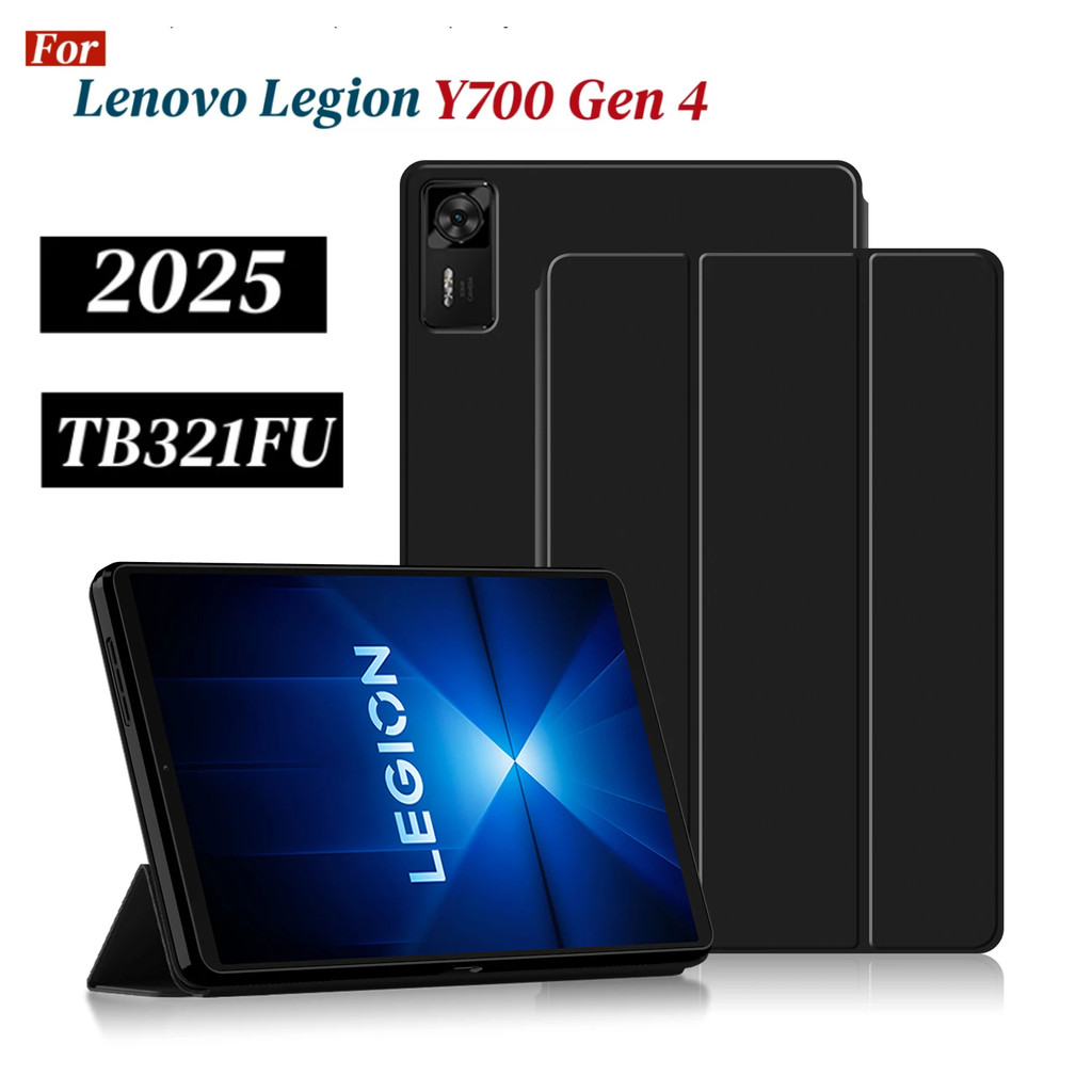 Dành Cho Lenovo Legion Y700 Gen 4 Thế Hệ 4 8.8inch TB322FC Da PU Mềm TPU Lưng Đứng Máy Tính Bảng Dàn