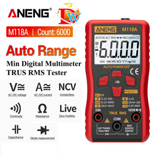  Đồng hồ vạn năng mã hiệu M118A   Multimeter   hãng ANENG đo điện điện tử 