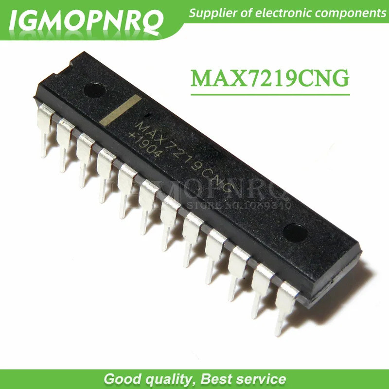 Bộ 5 Miếng MAX7219CNG DIP24 MAX7219 DIP-24 DIP 7219CNG DIP-24