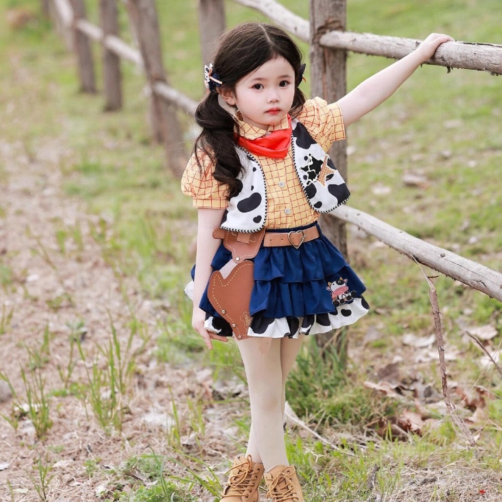 áy Woody Jessie béái,áyông chúa Lolita, trang phụcosplay Jessie Toy Story