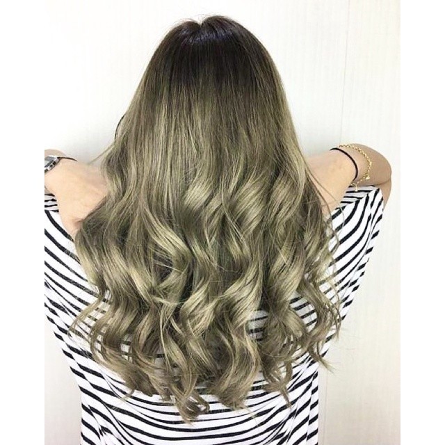 *tặng kèm oxy* MÀU NHUỘM NÂU RÊU KHÓI ĐẾN TỪ HÀN QUỐC - MÀU NHUỘM KEROA/ROYAL 100ml