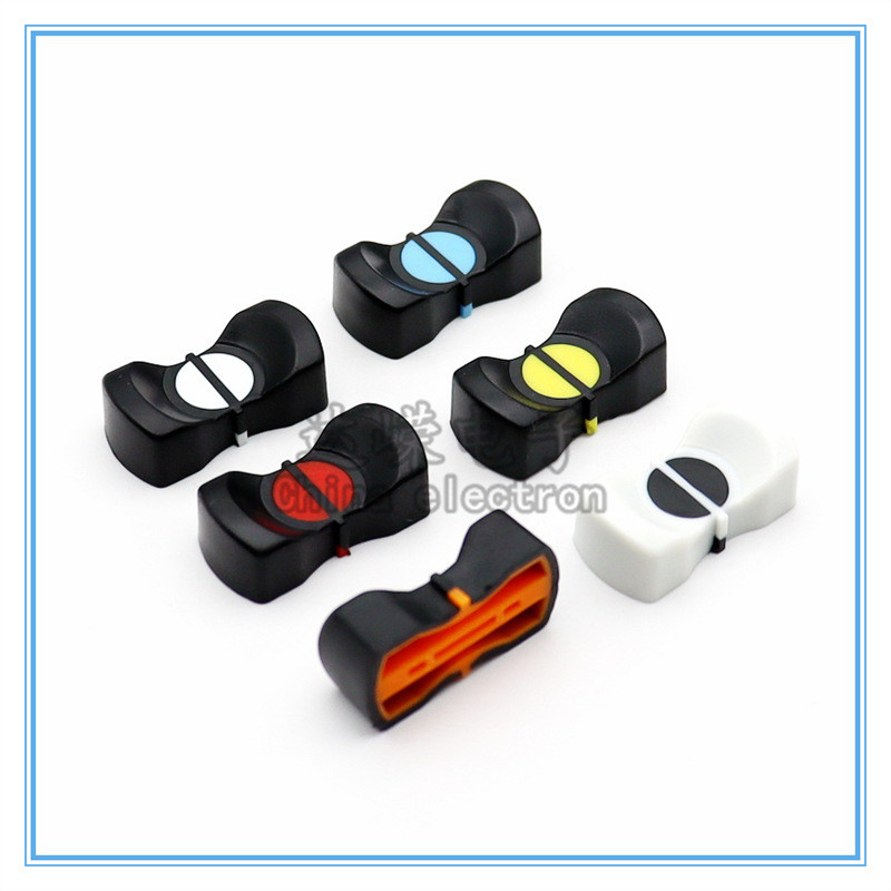 (((5 cái / LOT) Trạm trộn hai màu bằng nhựa 24 x 12 x 9MM Push Keycap Máy đo áp lực trượt thẳng Trạm trộn Nắp đĩa Nắp đẩy lỗ 8MM