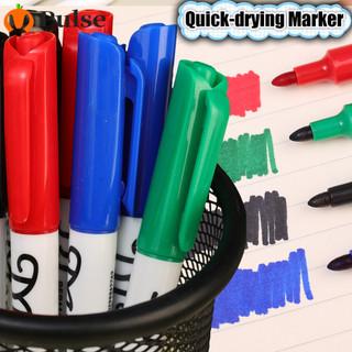 [SGB] Bút đánh dấu khô nhanh đa năng cho thủy tinh / da / gỗ - Bút viết đầu mịn chống thấm nước, Bộ 4 màu cho các dự án văn phòng / gia đình / nghệ thuật