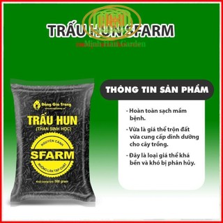 Trấu hun ( than sinh học) 20dm3