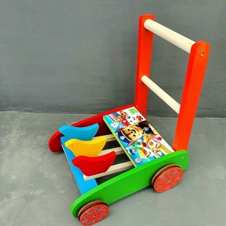 Xe gà gỗ tập đi Em Bé/Xe tập đi chim bồ câu cho bé