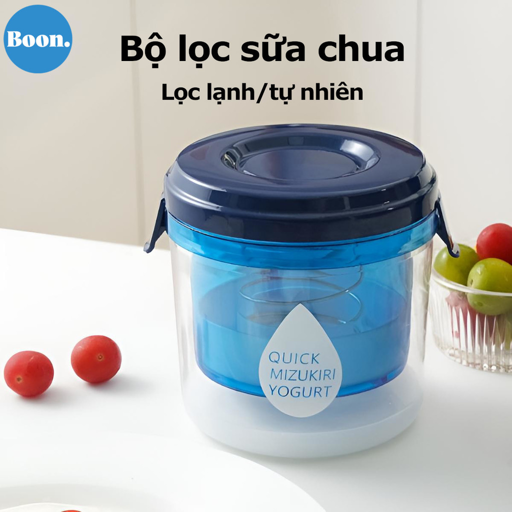 bộ lọc sữa chua hy lạp làm tại nhà đa năng,Dễ dàng vệ sinh,Lọc sữa chua Hy Lạp gỉ tách váng nhanh gọn