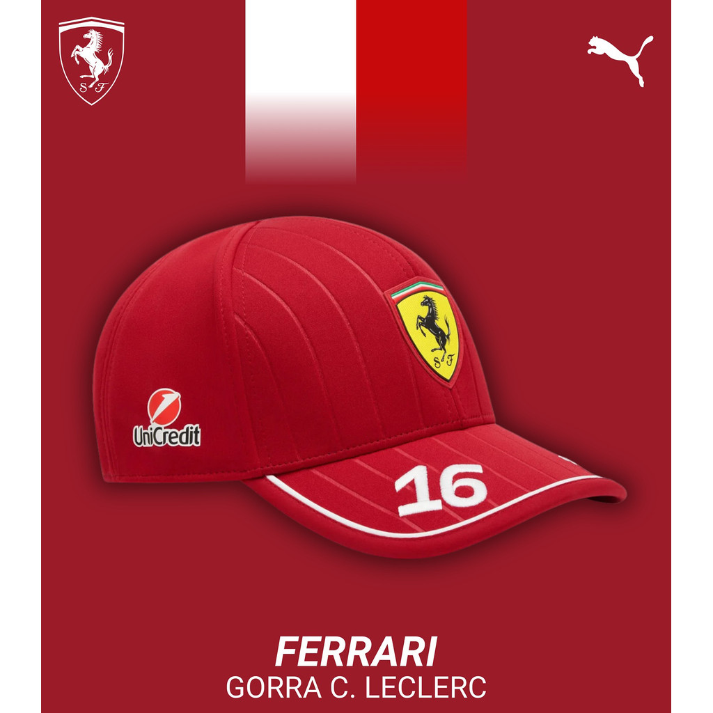 Nắp lái Scuderia Ferrari 2025 Charles Leclerc