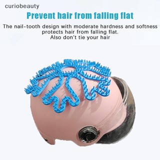 {CURUI} Mũ bảo hiểm linh hoạt Tấm silicon bên trong chống biến dạng Tấm lót mũ bảo hiểm thông gió Tấm lót mũ bảo hiểm Bộ đệm phụ kiện mũ bảo hiểm xe đạp xe máy {curiobeauty}