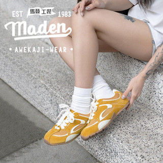 Thương hiệu MADEN mùa hè 2025 giày tập luyện Đức màu gừng mới dành cho cả nam và nữ giày đua xe có đế mỏng thiết kế giày thể thao và giải trí thoáng khí cho cặp đôi