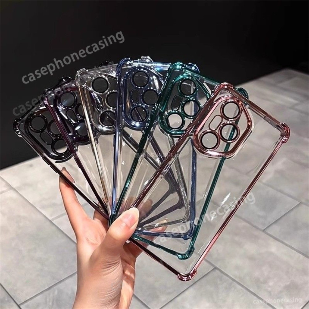 Ốp Cho Honor 400 Pro Honor400 Pro Honor400Pro 5G 2025 Ốp Điện Thoại Mạ Cao Cấp Silicon Mềm Trong Suố