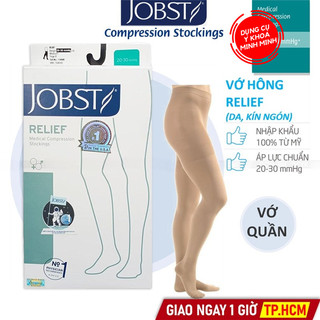 ✅ Vớ Y Khoa Hông (Vớ Quần) JOBST Relief (Da, Kín Ngón) | Tất Suy Giãn Tĩnh Mạch USA