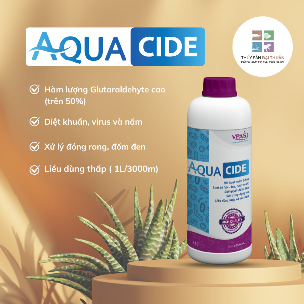 AQUACIDE - BKC, diệt khuẩn, xử lý đốm đen