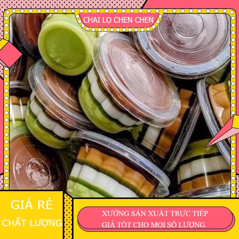 <Set 100/200 ly> Ly nhựa làm râu câu bông mai/ ly nhựa 100ml, 110ml