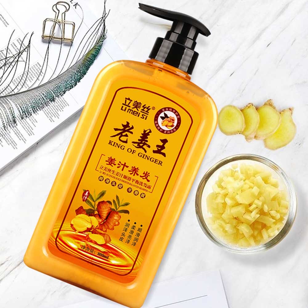 Ginger Shampoo Anti Dandruff Hair Fall Control Shampoo Conditioner