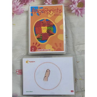 FLASHCARD FINGER PRINT LEVEL 1-2-3