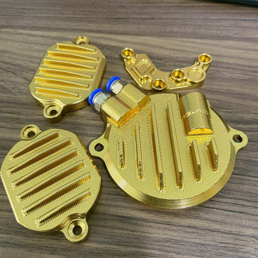 Bộ nắp đầu bò Redleo 4 val 4 món màu vàng đồng REDLEO 4Val SUPER HRLEAD – WAVE / DREAM / FUTURE - Có