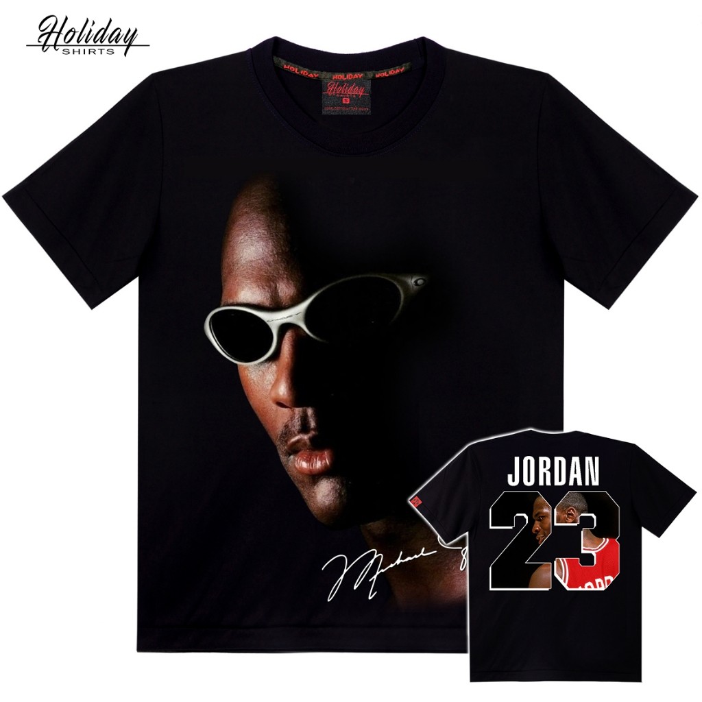 2025NEWMICHAEL JORDAN - GIÀY SHADES CHO NAM Áo thun thể thao nam 100% COTTON