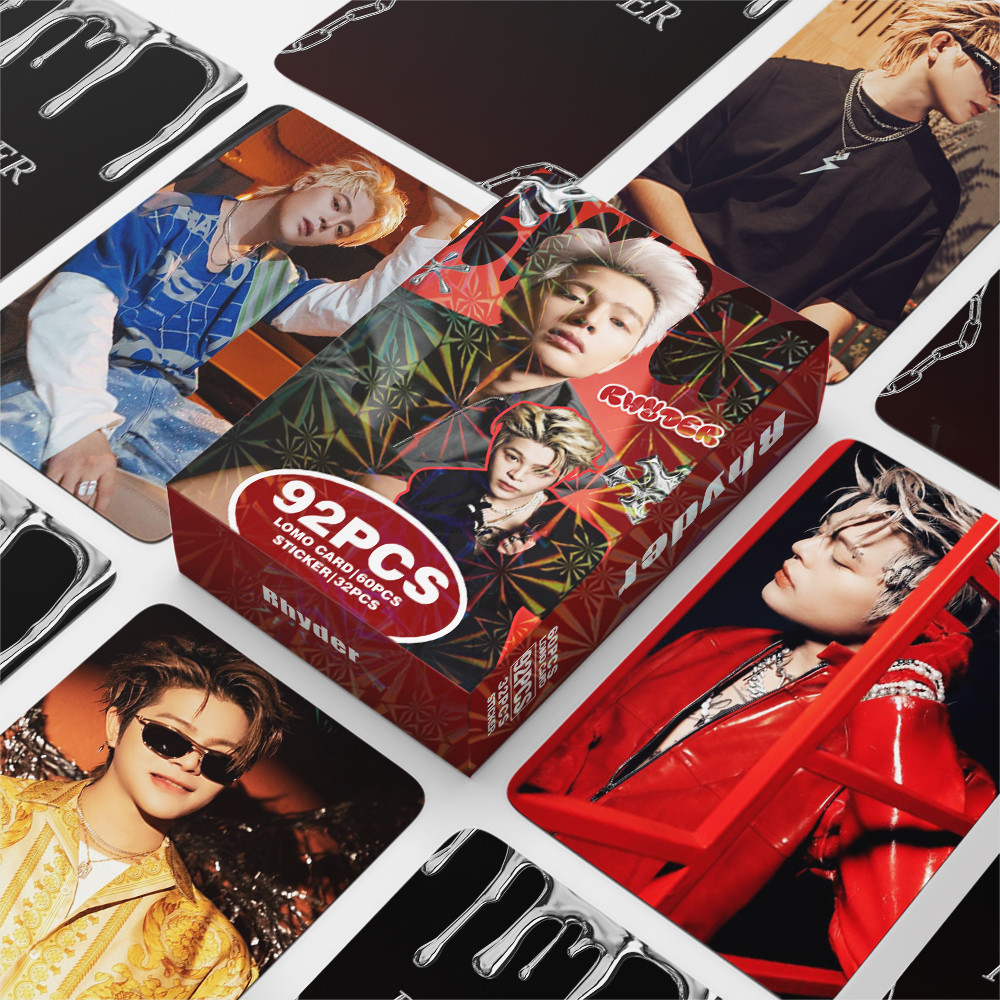 92 Cái / hộp Việt Nam Ngôi Sao Rhyder Lomo Thẻ Negav Hiếu Hải Dương Domic Dán Photocards Captain Boy