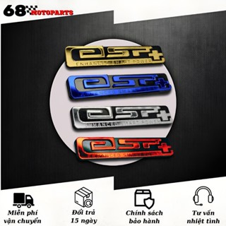  Tem ESP Tráng Gương Nhựa Acrylic Dán Pô E Vario Click Ab Sh Sh Mode Lead Scoopy Xe Máy Bền Màu Chống Thấm Nước 