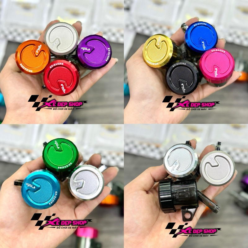 Bình dầu GH Racing, Bình dầu GH khói Nhôm CNC đủ màu đồ chơi phụ kiện bình dầu rời GH Racing