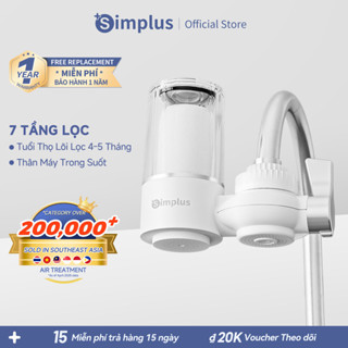 Simplus Đầu Lọc Nước Tại Vòi 7 Tầng Lọc JSQH005 - Bảo Hành 1 Năm 1 Đổi 1
