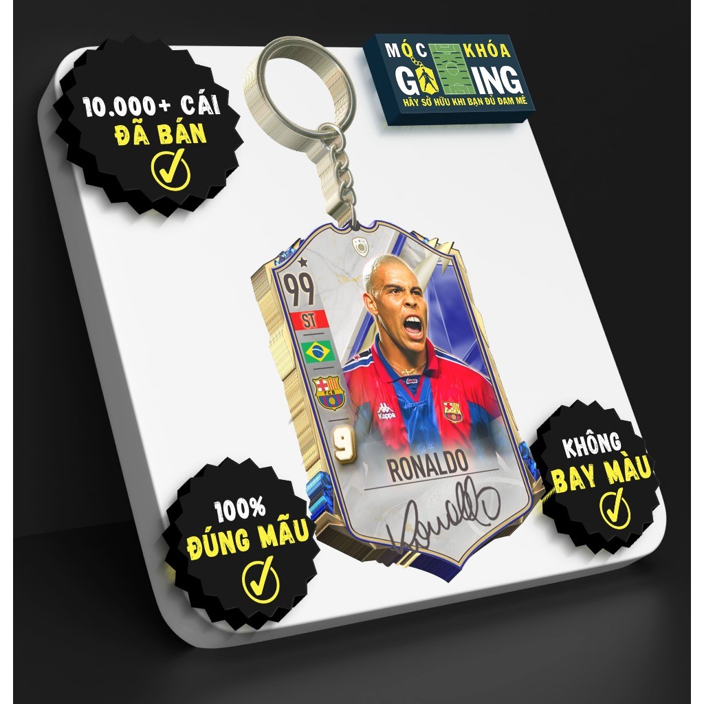 Móc Khóa Ronaldo De Lima - Móc Khoá GAMING