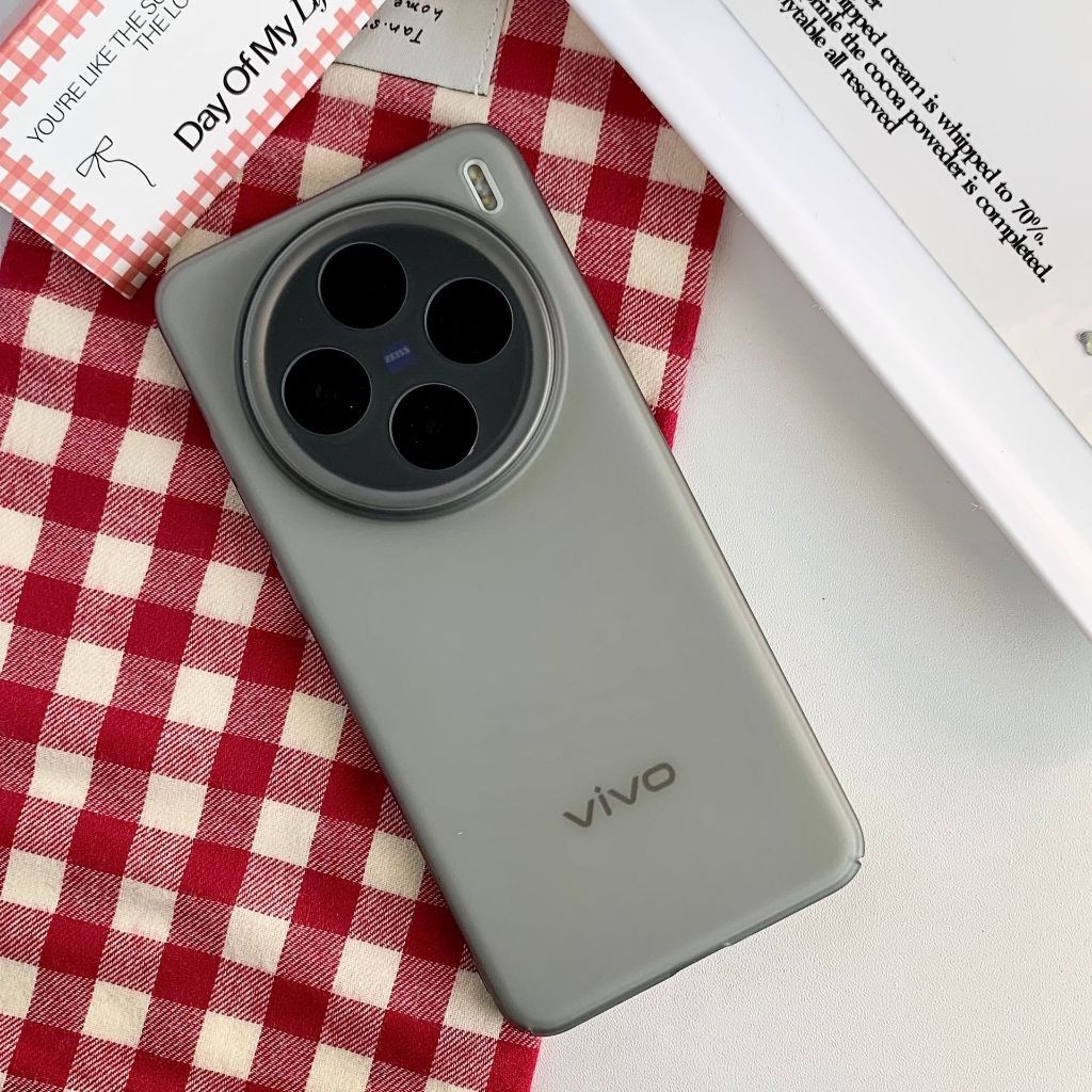 Ốp Lưng Nhựa PC Cứng Nhám Vivo X200 Ultra / X200 Pro Mini / X200 Pro / X200, Mặt Lưng Nhám Chống Bám