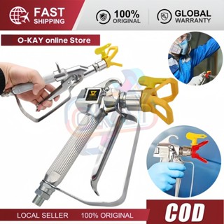 Súng Phun Sơn Áp Lực Cao 3600PSI Kèm Đầu Phun 517 – Phụ Kiện Máy Phun Sơn Chuyên Nghiệp Cho Tường, Đồ Gỗ, Sắt Thép