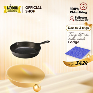 Lodge - Chảo gang - 22.86cm giữ và phân phối nhiệt hoàn hảo sử dụng được trên mọi loại bếp