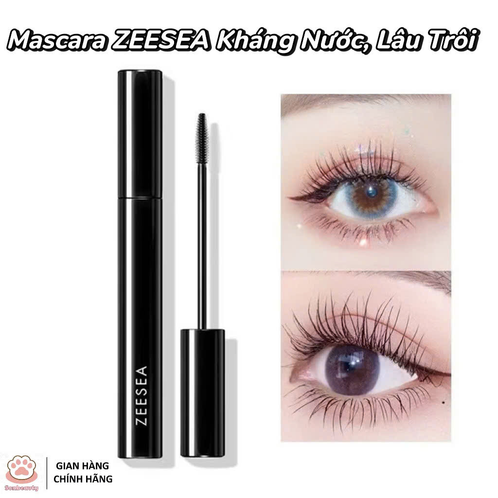 [  ZEESEA ] Mascara ZEESEA kháng Nước, Chống Mồ Hôi, Lâu Trôi, Chống Nhoè, Chuốt Mi Cong Vút Và Dài 