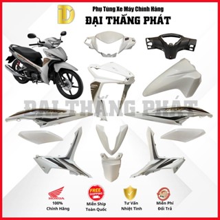   Có bán lẻ  Dàn áo xe Wave RSX 110cc K03  2014-2015  - màu Trắng Xám - NHB55 chính hãng Honda 