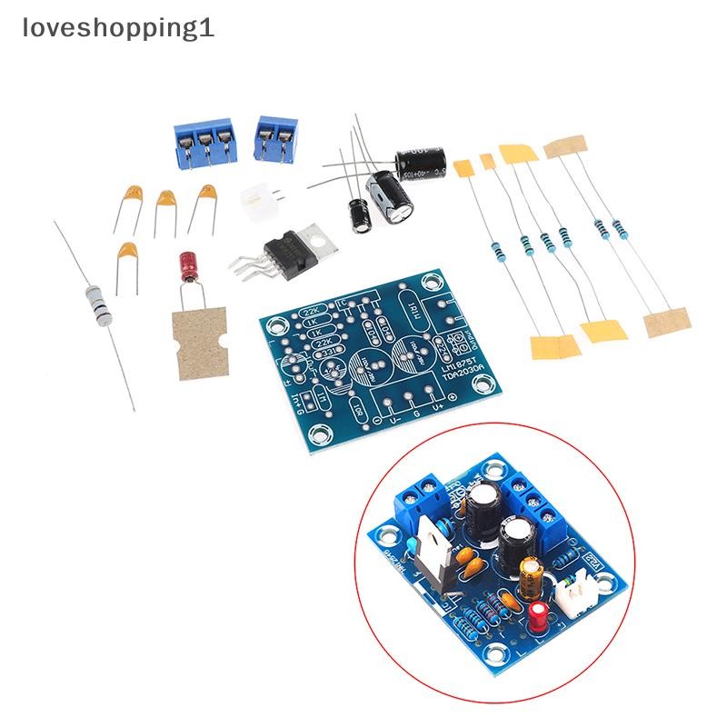 LOVE LM1875T mono 30W khuếch đại bảng loa khuếch đại công suất PCB DIY kit LM1875 PING