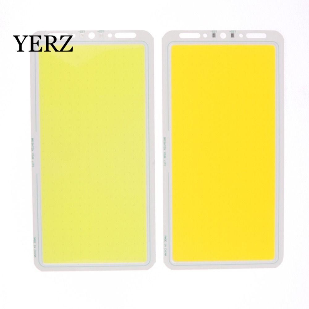 Đèn lũ cắm trại YERZ, Đèn trắng 100W 12V COB LED Panel light, Bóng đèn chiếu sáng siêu nhẹ Dải Chip 