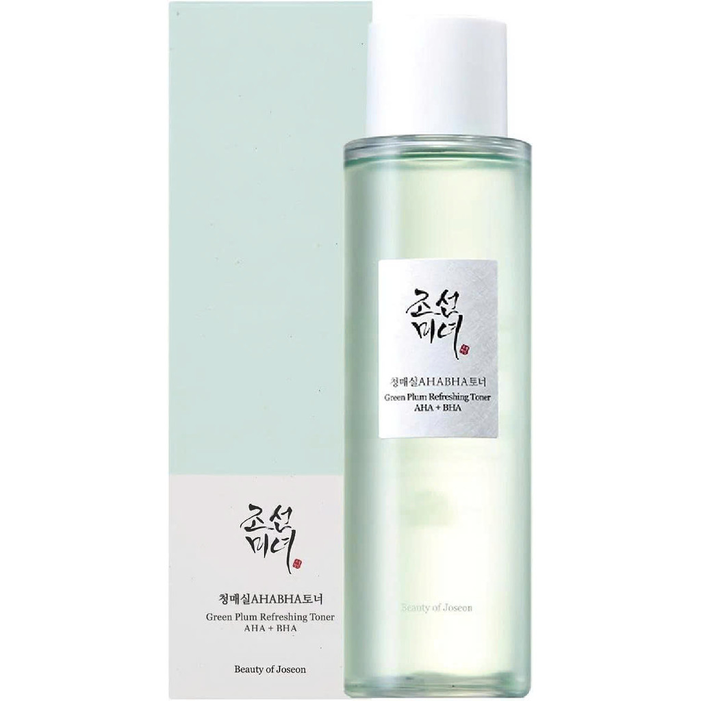 Toner làm sạch BOJ GREEN PLUMP REFRESHING TONER : AHA + BHA