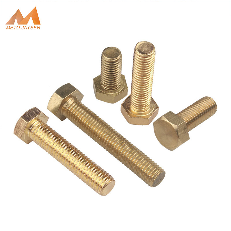 M3 M4 M5 M6 Đồng Vít Lục Giác Đồng Đầu Lục Giác Bu Lông Số Liệu Chiều Dài Máy 6mm-60mm Millimeter