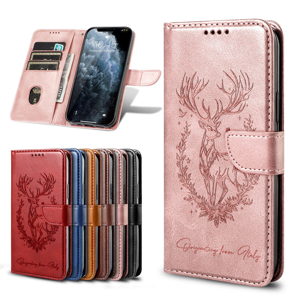 Ốp điện thoại dạng ví lật dập nổi cho Infinix Hot 10Play 11Play 12Play 20Play 9Play 9 12 10 Pro 10Li