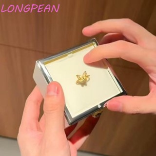 Hộp Nhẫn Lật Gấu LONGPEAN, Hộp Bảo Quản Lễ Tình Nhân Hộp Quà Bánh Mini, Nhẫn Quà Tặng Bạn Gái Kawaii Hiển Thị Trang Sức Quà Tặng Sinh Nhật Hộp Đóng Gói Cho Người Yêu