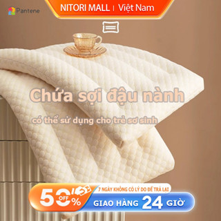 Gối Ngủ Giảm Mệt Mỏi PANTENE, Ruột Gối Ngủ Vải Mềm Mịn, Bông Tơi An Toàn Cho Da, Chống Khuẩn Chống Mẫn Ngứa