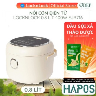  Nồi cơm điện tử LocknLock mini 0.8L - 1.2L Chính hãng lòng nồi chống dính 5 lớp đa chức năng - HAPOS OFFICIAL 