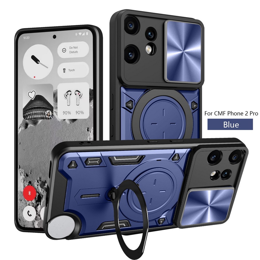 Vòng Kim Loại Bảo Vệ Camera Ốp Lưng Không Có CMF Điện Thoại 2 Pro CMF Phone2 Pro Armor Hybrid Xoay G