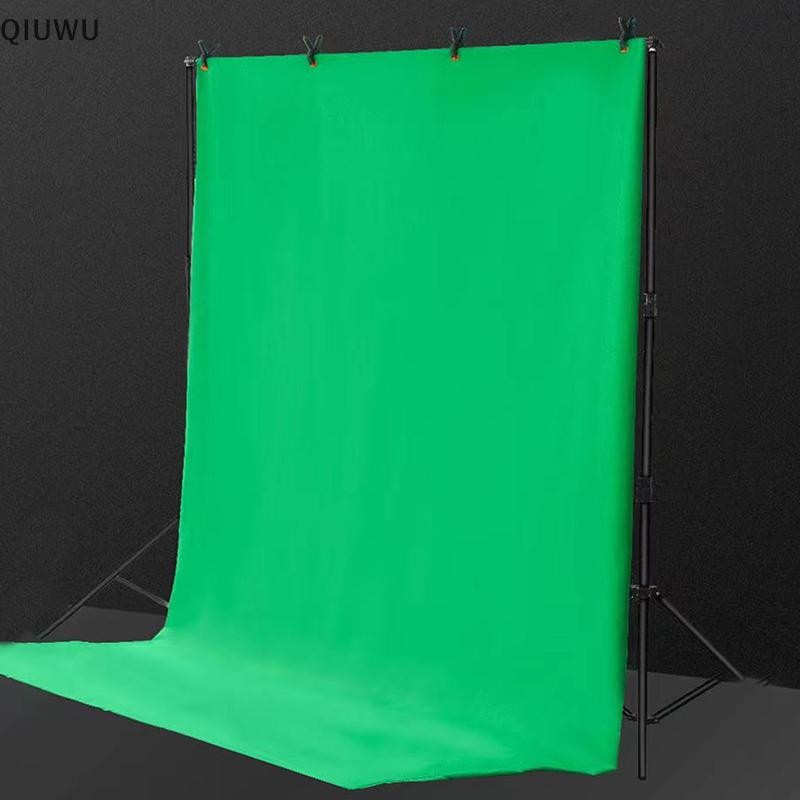 QIUWU Nền Cho Màn Hình Chụp Ảnh Chromakey Phông Nền Màn Hình Xanh Chroma Key Muslin Studio Chụp Ảnh 