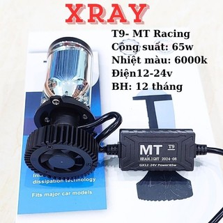  Bóng đèn Pha led T9- 65W Mẫu mới 2025 chân H4. Phù hợp tất cả các loại pha ô tô xe máy chân H4. 