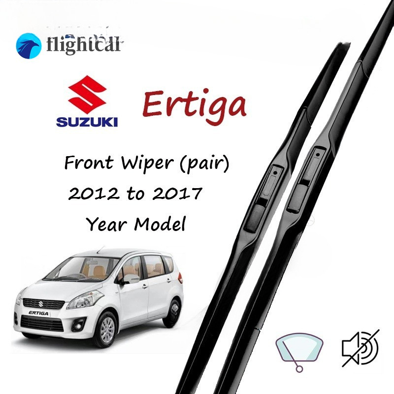 Chất lượng Suzuki ERTIGA Lưỡi gạt nước phía trước 14 và 21 Bộ cho 2012 đến 2017 năm ERTIGA Khăn lau 