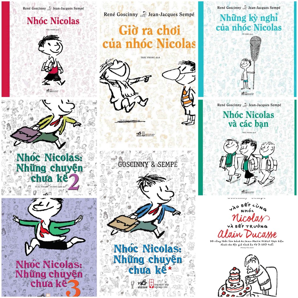 Sách - Series Nhóc Nicolas (Nhã Nam)
