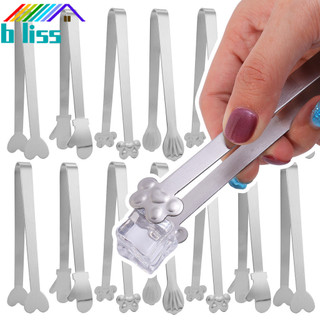 [Trang chủ] Kẹp đá viên - Thép không gỉ - Lý tưởng cho các bữa tiệc & sử dụng hàng ngày - Thiết kế đơn giản - Dễ dàng nhặt đá & thức ăn