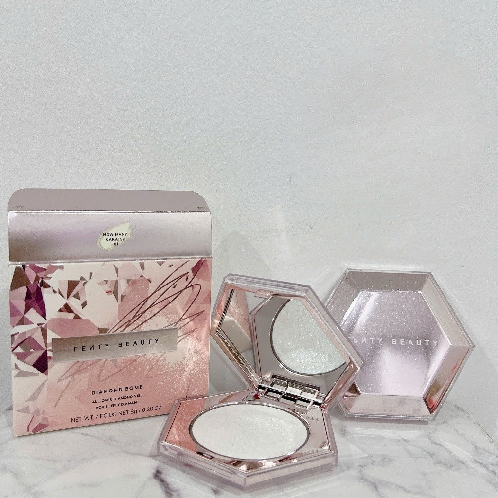 Phấn Highlight bắt sáng  Fenty Beauty - Light fenty - Fenty light diamond HÀNG CHÍNH HÃNG