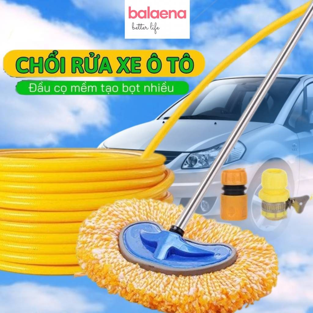 Chổi Rửa Xe 2 Trong 1 Có Vòi đa Chức Năng, Có Thể Lau Cửa Kính, Sàn Nhà, Máy Lạnh, Rửa Sạch Bụi Bẩn Trên Xe Nhanh Chóng