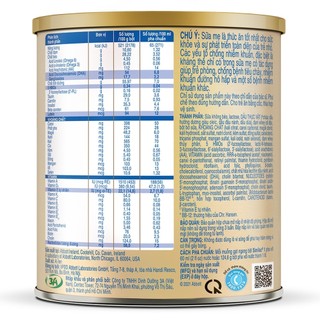 Sữa Similac Số 1 (0-6 tháng) 380g ( Giao bao bì ngẫu nhiên)