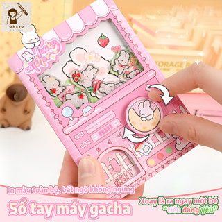  Sổ tay mini dễ thương size A7,Sổ lò  bỏ túi dễ thương và thú vị,80 trang với các trang minh họa màu sắc sinh động 