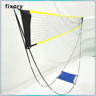 Fixory Lưới Cầu Lông Chuyên Nghiệp Có Thể Gập Lại Bao Gồm Túi Đựng Lưới Bãi Biển Bộ Bóng Chuyền
